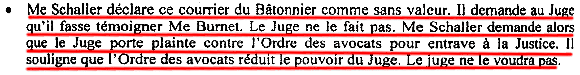 Le Président Foetisch a raison